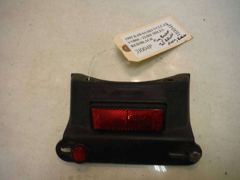 1995 kawasaki vulcan 800 oem tail reflector garnish license plate mount vn800