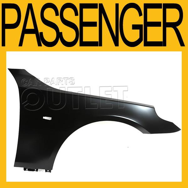 2004-2010 bmw 545/550i passenger side front fender primed aluminum e60 e61 right