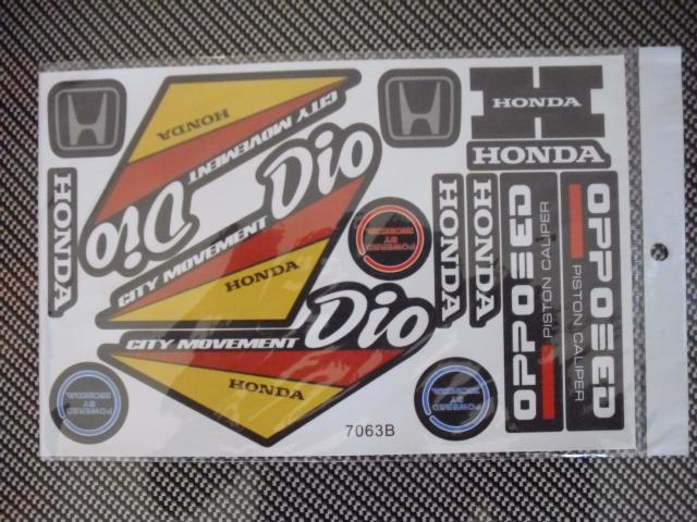  honda atv motocross assortment sticker decal 