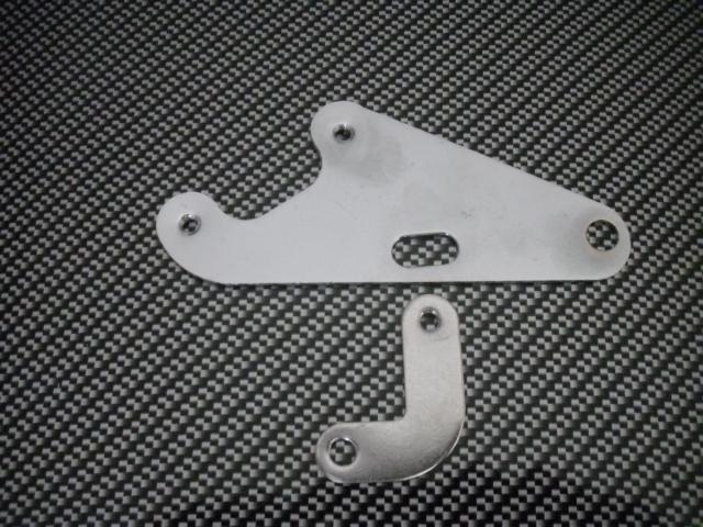 Scooter 150cc gy6 chrome rear fender bracket