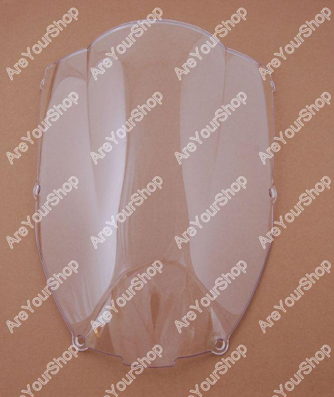 Windshield windscreen double bubble kawasaki zx6r zx 6r 2000-2002 white