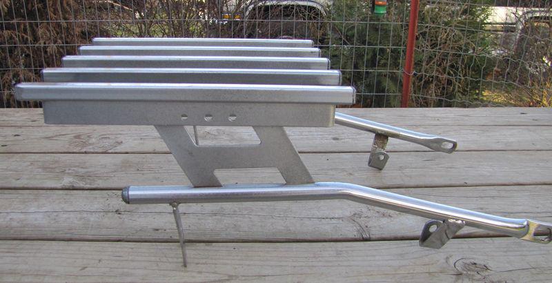 Vintage "universal" chrome motorcycle rack - fits various makes and models