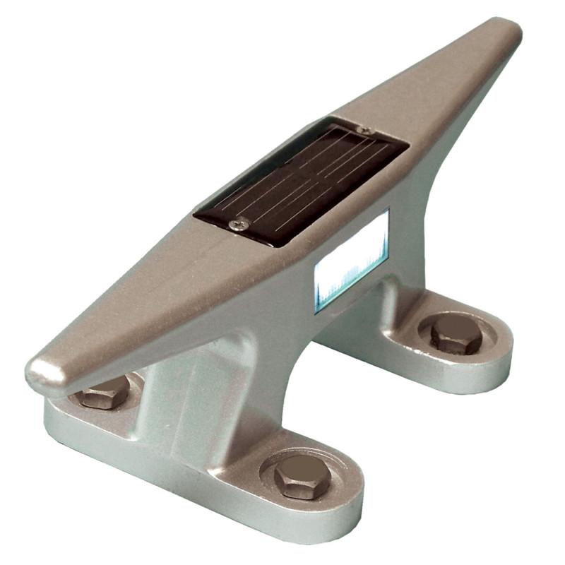 Dock edge 96-288-f solar 8" aluminum dock cleat