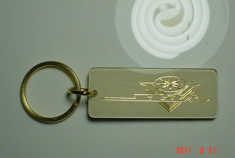 V star motorcycle key chain cream & gold yamaha vstar v-star os ol