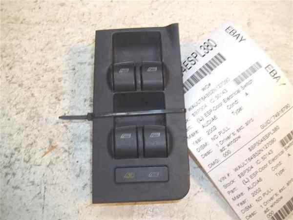 Audi a6 s6 rs6 allroad oem master window switch lkq