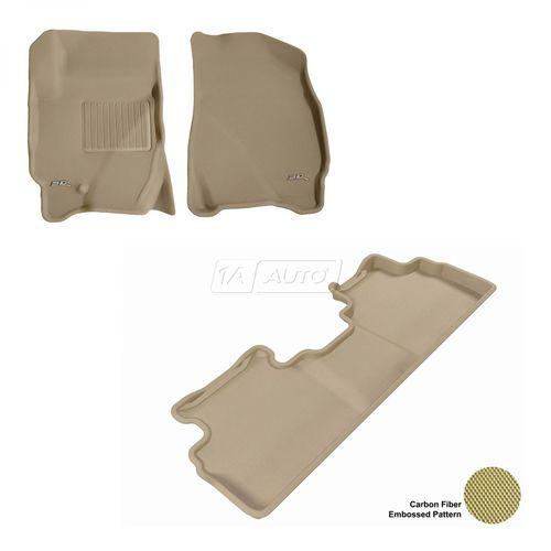 Custom fit floor liner tan left right front rear set  for mariner escape tribute