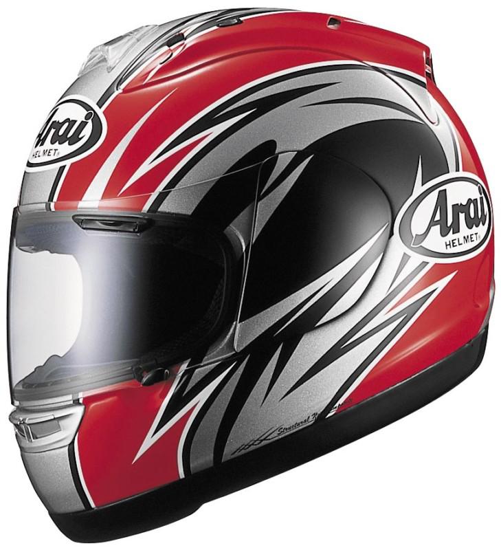 Arai shield cover set for rx7 corsair - edwards-8 red