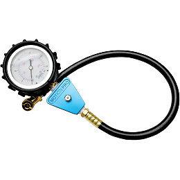 New motion pro professional tire pressure gauge, blue anodized, 0-30 psi