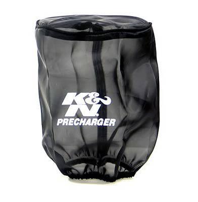 K&n air filter wrap precharger filter wrap round straight closed top 5"x7" black