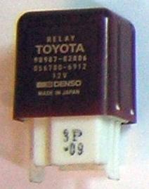 Toyota - relay 90987-02006 056700-6912 12v denso made in japan 4 prongs bro