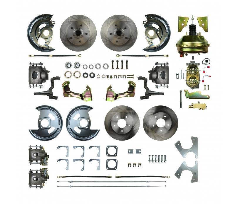 Classic camaro hi-performance 4-wheel disc brake conversion kit