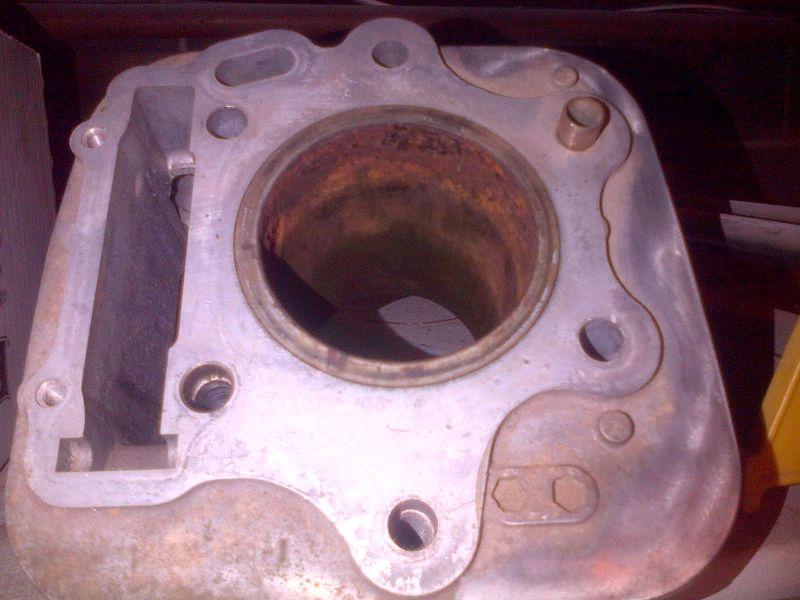 1987 trx250x cylinder jug core/resleeve ..