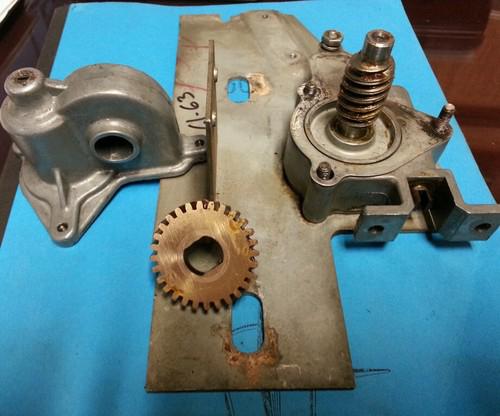 1961 1962 1963 lincoln convertible flipper arm gear assembly