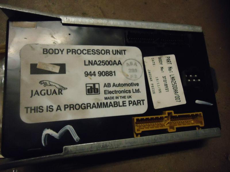 Jaguar xj6 body proccessor ecu brain 1995 1996 1997 xj6 warranty x300