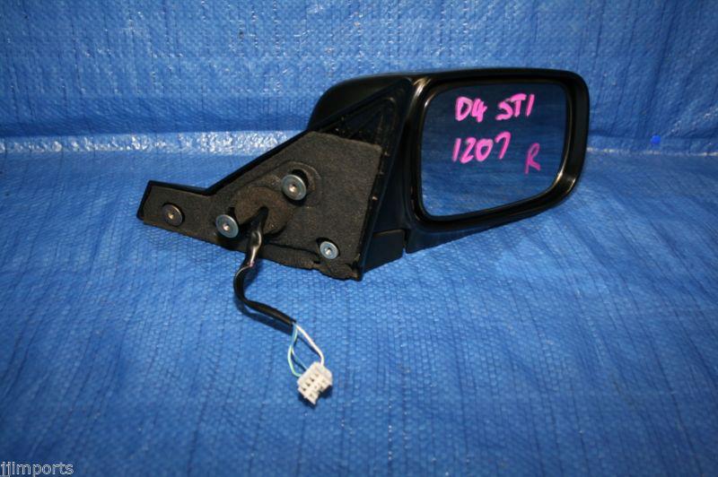 04 05 06 07 subaru impreza wrx sti oem passenger right door blue mirror gd7 gdb