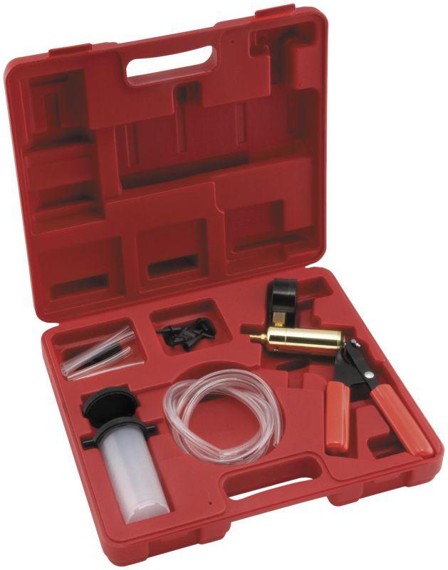 Bikemaster deluxe vacuum testing brake bleeding kit  05-3585