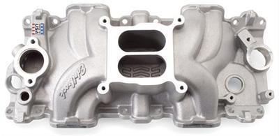 Edelbrock performer rpm intake manifold 7158 chevy w fits small port heads