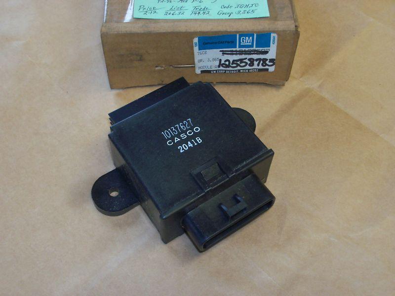 92-96 g-van 90-98 topkick oem engine speed governor control module #j-12558783