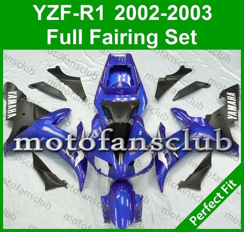 Fit yamaha yzf r1 02 03 yzfr1 2002 2003 1000 fairing bodywork plastics #17 c