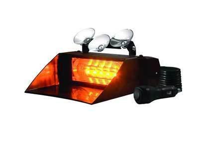 Hella ddl100 12v deck & dash warning light with clear lens & amber leds