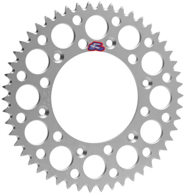 Renthal sprocket rear 52t 520 ultralight aluminum silver fits honda cr 250r 2004