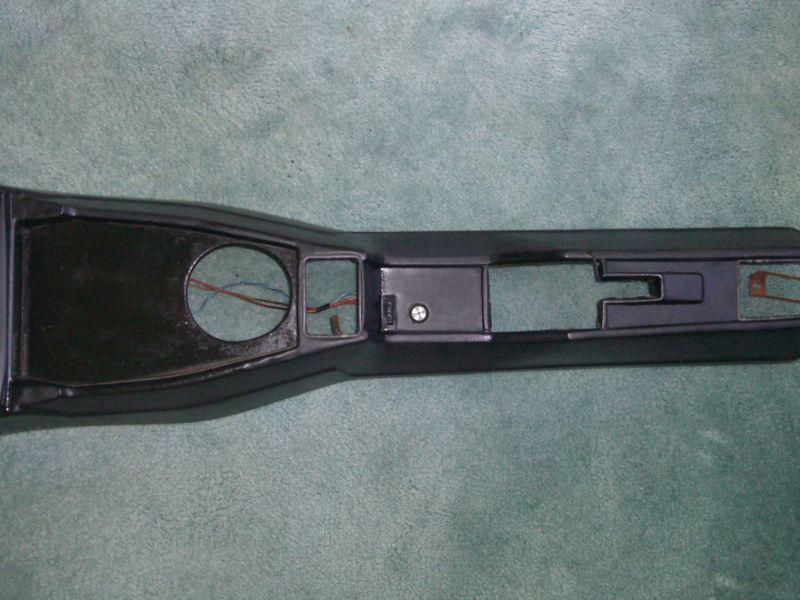 Fiat 124 sport coupe (interior floor) center console assembly 