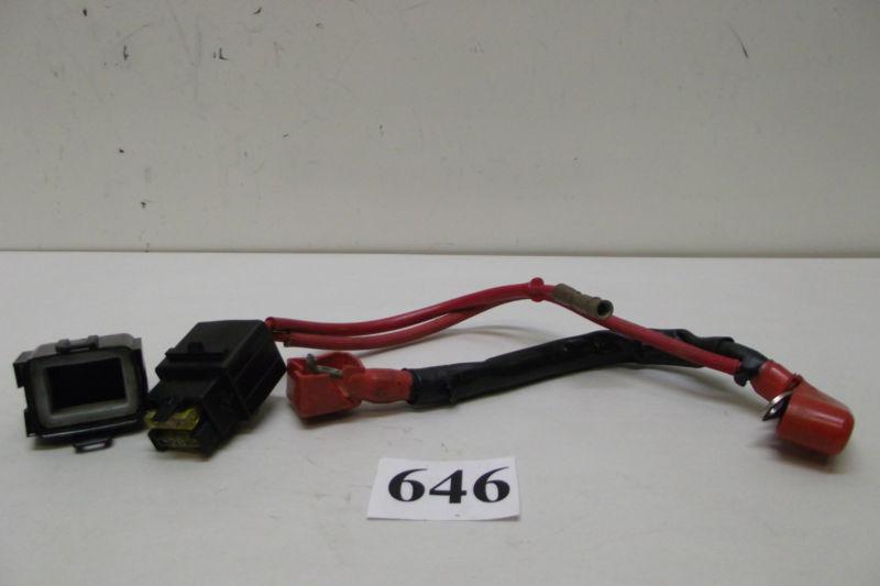 Honda atc 250es 250 es big red atv oem fuse block 86 1986 646