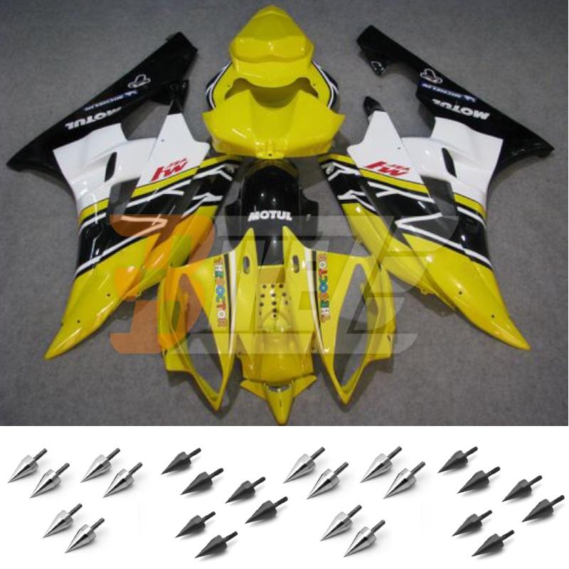 Free bolt kit! injection fairing kit bodywork for yamaha yzf 600 r6 2006 2007 au