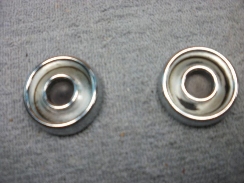 1958-59-60 thunderbird dash warning light bezels 