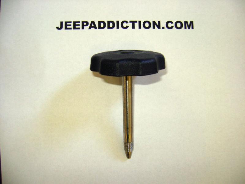 1997-2006 jeep wrangler factory soft top door surround knob