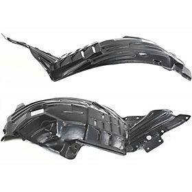 350z 03-05 front splash shield lh, front section