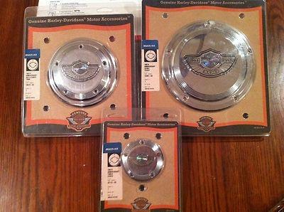 Harley-davidson 100th anniversary  derby,timer and air cleaner 3 piece cover set