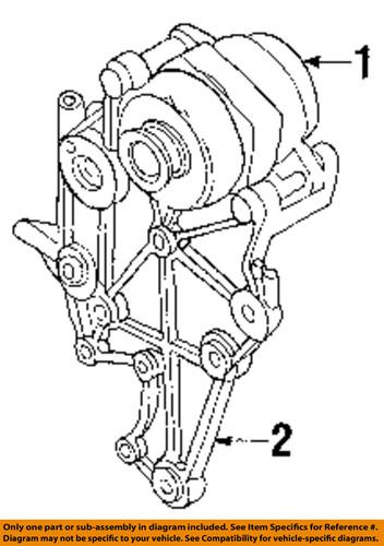 Gm oem 19244746 alternator/generator/alternator