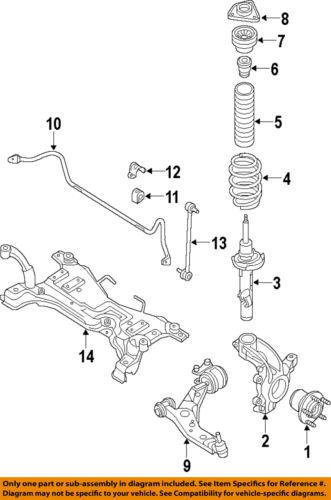 Mazda oem bbm234350a suspension control arm/control arm