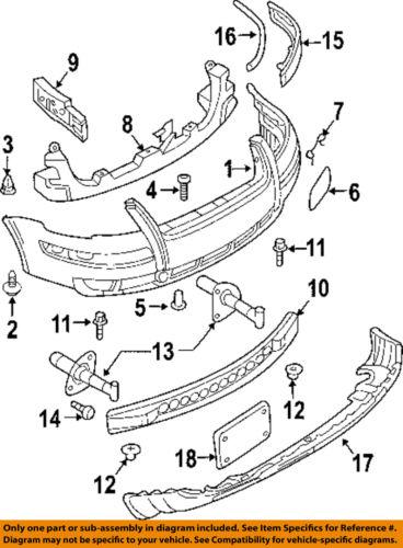 Volkswagen oem 3b0807287bgru license plate bracket-license bracket