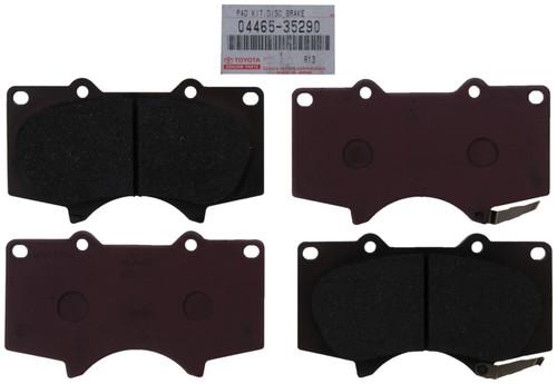 Toyota oem 0446535290 brake pad or shoe, front/disc brake pad