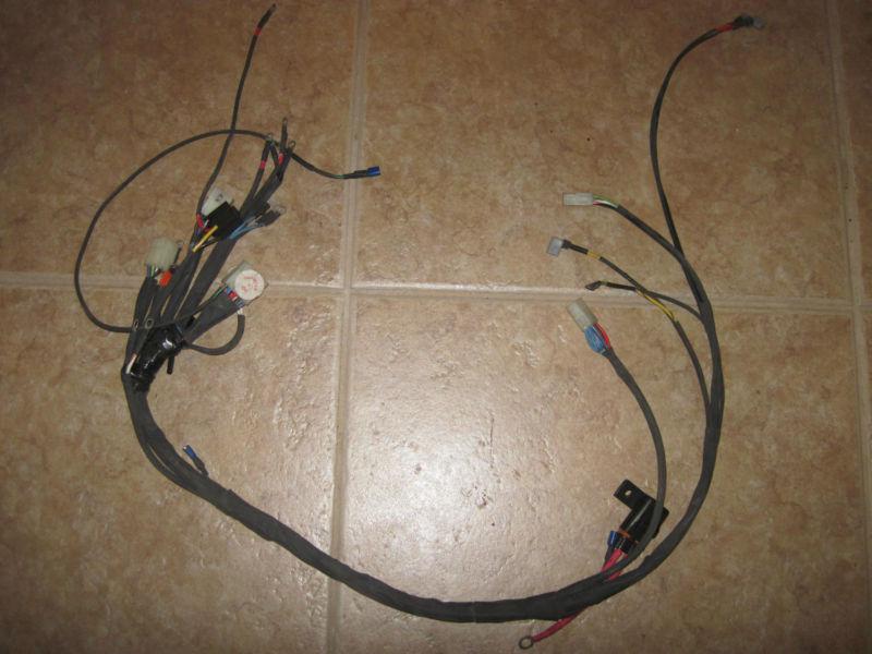 Fxstc complete wiring harness