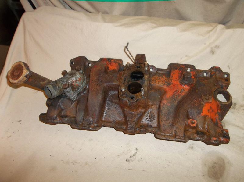 68 69, 70, 71, 72 73 gmc, chevy 307 v-8 engine factory original intake manifold