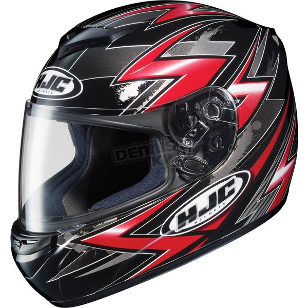 Hjc cs-r2 black/red/silver thunder helmet size xxlarge