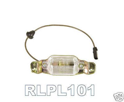 66 - 72 nova license plate lamp assembly chevy ii 