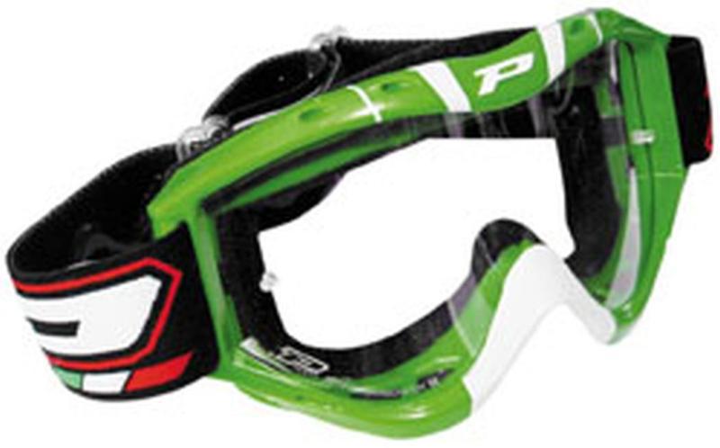 New progrip 2011/2012 3400 dual race line goggle adult goggles, green, one size