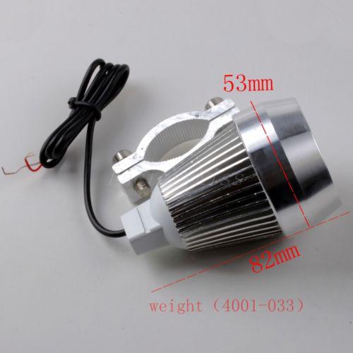 Gau 9w led cree day light motorcycle car truck van bicycles boat off road