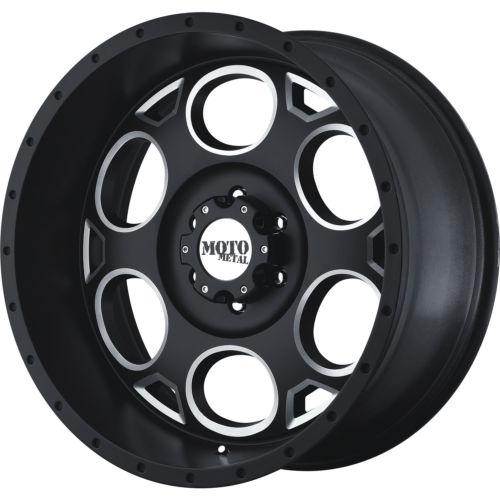 20x9 black moto metal mo964 6x5.5 +18 wheels nitto trail grappler lt295/60r20