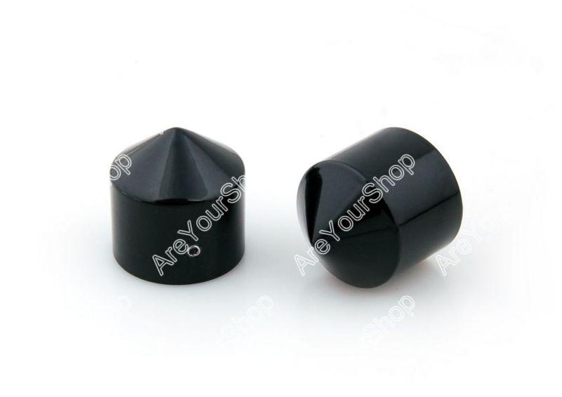 Front axle nut covers caps 28mm one screw honda suzuki kawasaki yamaha harley b