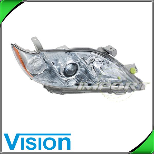 Passenger right side headlight lamp assembly new 2007-2009 toyota camry hybrid