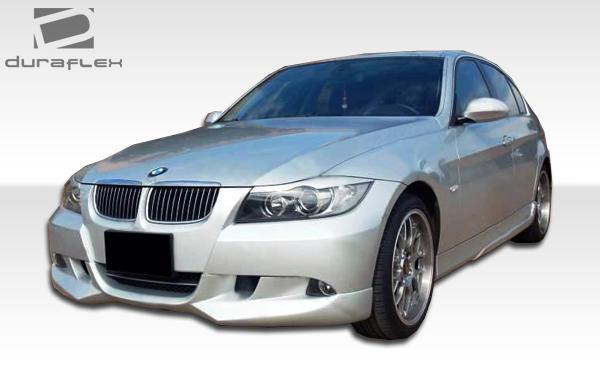 Duraflex front lip add on body kit 06 07 08 bmw 3 series 4dr 103581