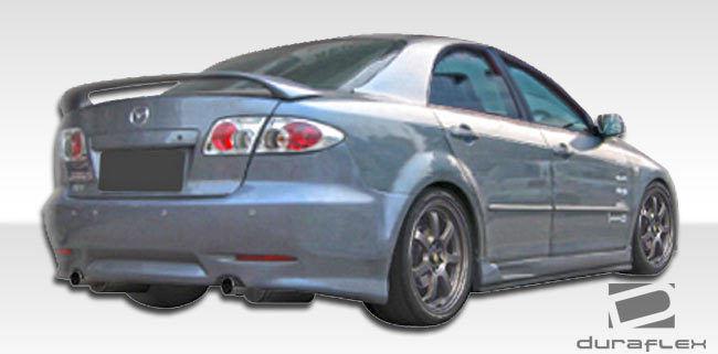 Duraflex rear bumper body kit 03 04 05 06 07 08 mazda mazda 6 107465