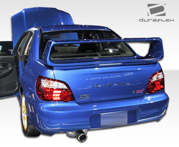 Duraflex rear bumper body kit 04 05 06 07 subaru impreza 4dr 103188