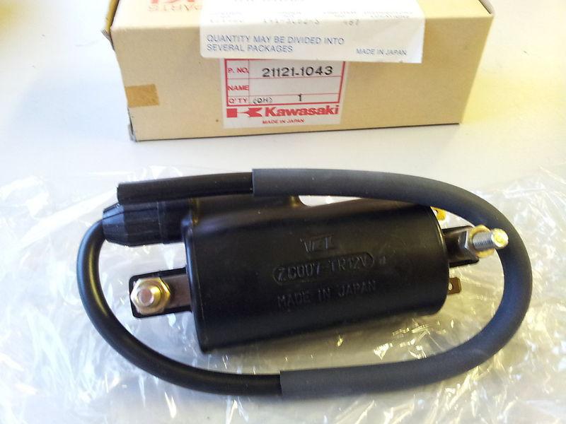 Kawasaki kz250 z 250 d l w 81-83 ignition coil 21121-1043 nos