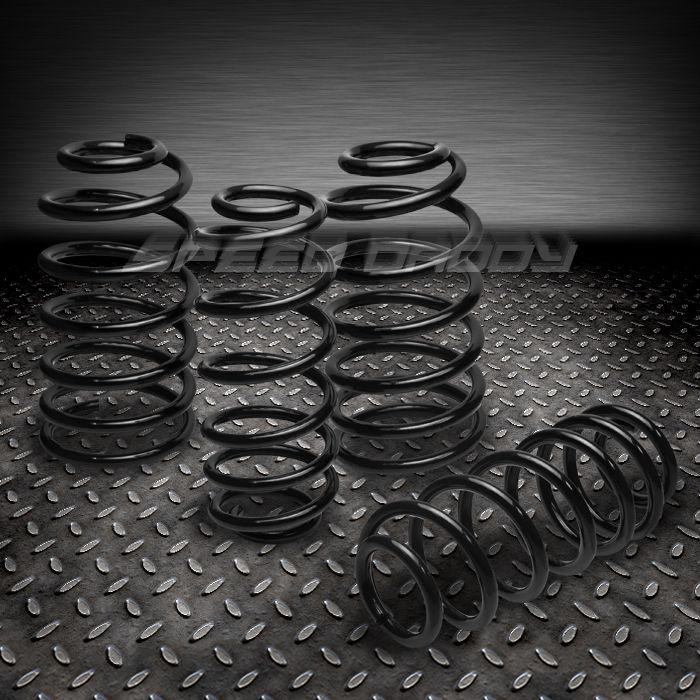 1.5" drop suspension lowering springs/spring 93-02 chevy camaro z28 v6/v8 black